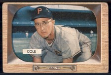 1955 Bowman #28 Dick Cole