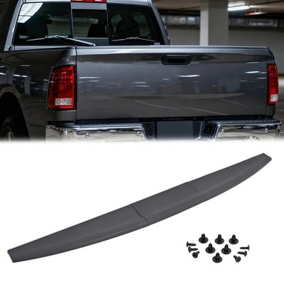 Tailgate Spoiler Molding Cap for 2009-2018 Dodge Ram 1500,Flex Step Cap Top Trim