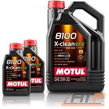 MOTUL 5L+2x 1L = 7 L 8100 X-CLEAN EFE 5W-30 MOTORÖL FÜR BMW LL04 MB 229.52 API