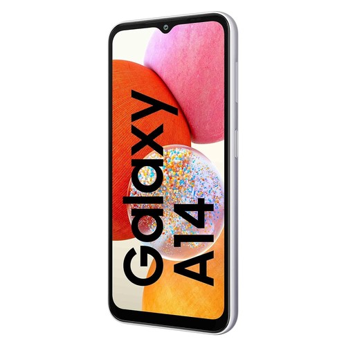 Samsung Galaxy A14 5G (RAM 4GB, 64GB) - Telefono sbloccato Dual SIM (argento) - Foto 4 di 9