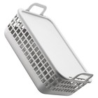 Plastic Laundry Hamper with Lid Storage Basket Hampers for Bedroom Aesthetic