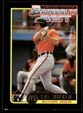1992 Topps McDonald's Baseball's Best Cal Ripken Jr. Baltimore Orioles #13