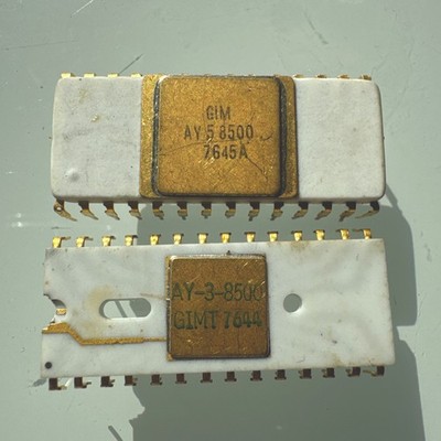 GI - AY-5-8500 (AY-3-8500)  DIP28 - PONG / Telespiel IC - 7 Spiele  - NOS - NEU