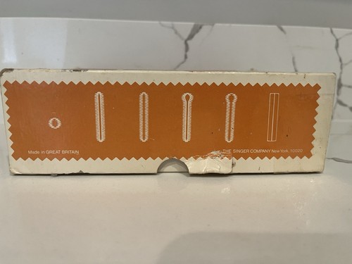 Vintage 1970 Singer Profi Knopflocher für schräge Nadel Zick Zack - Bild 6 von 7