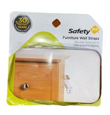Safety 1st. Furniture Wall Straps 2 in each pack/set 