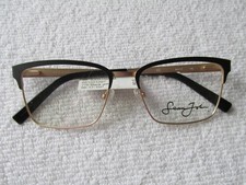 NEW Sean John SJO 5150 Black Gold Eyeglass Frames 56 17 150 108.00