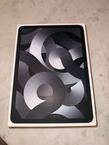 Apple iPad Air (5th Gen) 64 GB, Wi-Fi + 5G, 10.9 in - Space Gray - BRAND NEW - Picture 1 of 6