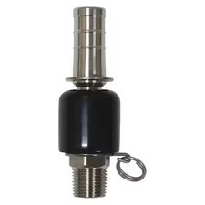 Sani-Lav N27s Hose Adapter, 3/4" Hose Barb, 1/2" Mght