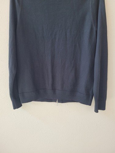 Maglione cardigan usato BANANA REPUBLIC M Pima cotone cashmere full zip - Foto 14 di 15