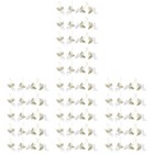  80 PCs Engel Puppenhänge Ornament Weihnachtsbaumdekoration Weihnachtsanhänger