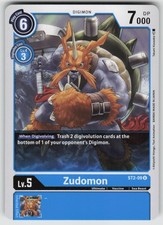 Zudomon Uncommon Starter Deck 02: Cocytus Blue ST2-09 U LP
