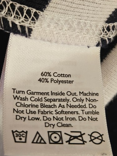 Top donna Eddie Bauer taglia 2XL a righe maniche lunghe scollo a V - Foto 5 di 9