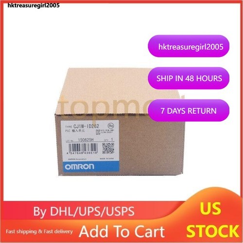 CJ1W-ID262 Omron PLC module CJ1W-ID262 Brand New In Box - Picture 1 of 7