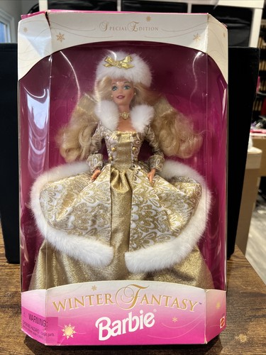 Barbie Puppe Winter Fantasy Special Edition 1995 Vintage Mattel Neu Originalverpackt