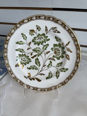 Royal Crown Derby. Derby Panel Green Accent Plate. New.