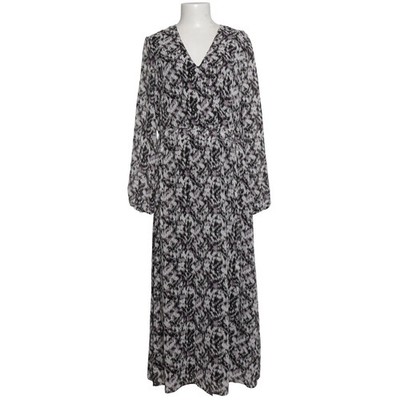 Comma, Kleid, Größe: 40, Schwarz/Weiß/Lila, Polyester, Print, Damen #DXK