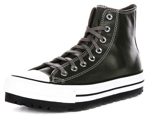 Converse Chuck Taylor All Star City Schnürschuhe Herren Sneaker in Dunkelgrün UK 6 - 11 - Bild 6 von 6
