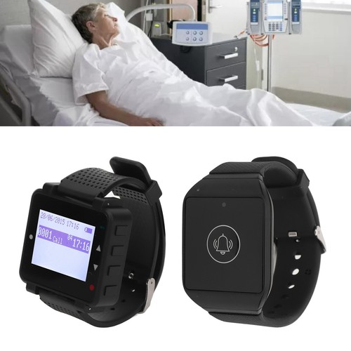 Watch Pager System Support 500 Channels Lcd Screen Waterproof Wireless Cal IDM - Zdjęcie 5 z 12