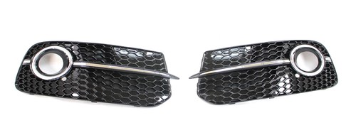 RSQ5 style front bumper upper side grille bezel insert for 2013- 2017 Q5 base - Picture 7 of 10