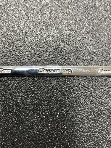 Snap-on Tools Reversible Ratcheting Combo Wrench Metric 6mm SOXRRM6 C99 - Picture 7 of 8