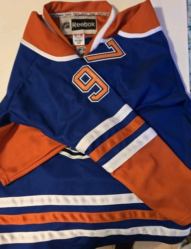 Connor McDavid Edmonton Oilers Reebok Custom Sewn Jersey - Bild 6 von 12