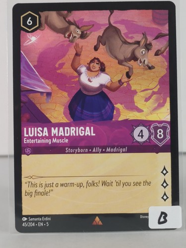 Luisa Madrigal - Músculo entretenido - Cielos brillantes - 45/204 - Casi nuevo - Raro - B - Imagen 2 de 5