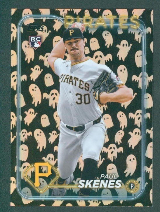 2024 Topps Update Ghost Foil SSP Paul Skenes RC #US100