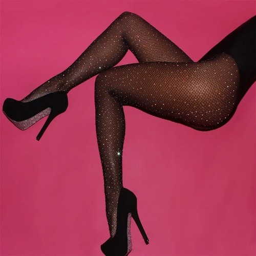 Stockings Stockings Mesh Hosiery Meias Rhinestone Rhinestone Mesh Sexy - Bild 10 von 33