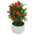 Desktop schmücken künstliche Pflanzendekoration gefälschte Obstdekoration