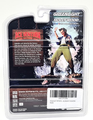 Greenlight 1/64 Jeep Jeepster 1967 Ace Ventura Diecast Model Car - Picture 5 of 5