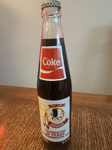 Vintage Washington Redskins 1986 50th Coca Cola Bottles & 1983 Super Bowl Champs - Bild 3 von 10