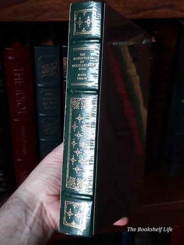 Oxford University Press Adventures of Huckleberry Finn SEALEDš„RARE Full-Leather - Picture 2 of 9