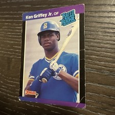 1989 Donruss - Rated Rookie Ken Griffey Jr #33  