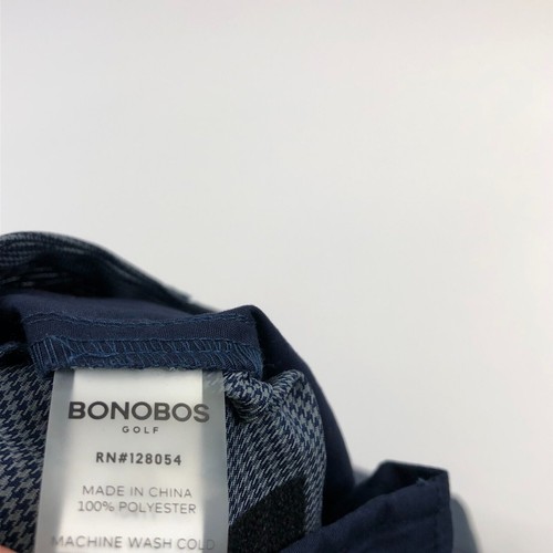 Bonobos Golf 31/30 (31W 30L) Herren Chino Hahnentritt Polyester Reißverschluss Saum Hose - Bild 8 von 8