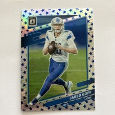 JARED GOFF #84 2021 PANINI DONRUSS OPTIC LIONS STARS