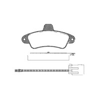 Bremsbelagsatz Scheiben 15 Mm Triscan Iam-Expertise FüR U.A. Ford Mondeo