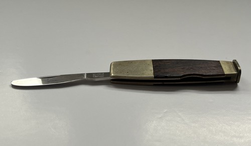 Vintage Gerber Escort Smokers Pocket Knife W/ Reamer Tamp Base Brass Japan Rare - Picture 15 of 16
