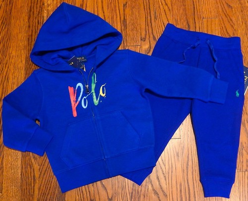 POLO RALPH LAUREN AUTHENTIC TODDLERS BOYS BRAND NEW ORIGINAL 2Pc SET Sz 2T, NWT - Picture 4 of 7
