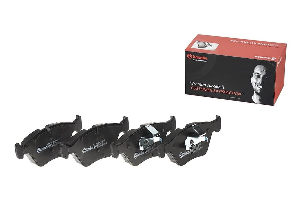 Brembo Front Low-Metallic Brake Pads Fits 2003-2006 BMW M3 E46 Brake Pads P06042 Foto 2 de 4