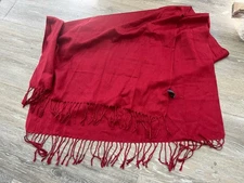 Red Pashmina
