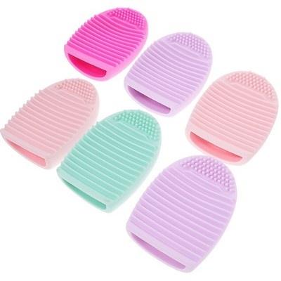 Make-up Pinsel Reinigungsmatte – Kaktus-Design, Mit Saugnäpfen, Für Gründliche Hygiene