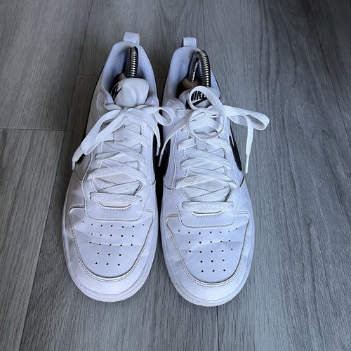 Nike Court Borough Low Trainers Women’s 6 UK 40 EU White Black Gym Shoes Logo - Picture 3 of 10