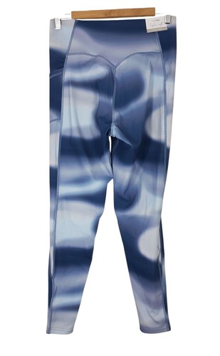 USA Pro Blue Marble Gym Leggings Size 16 NWT - Picture 9 of 9