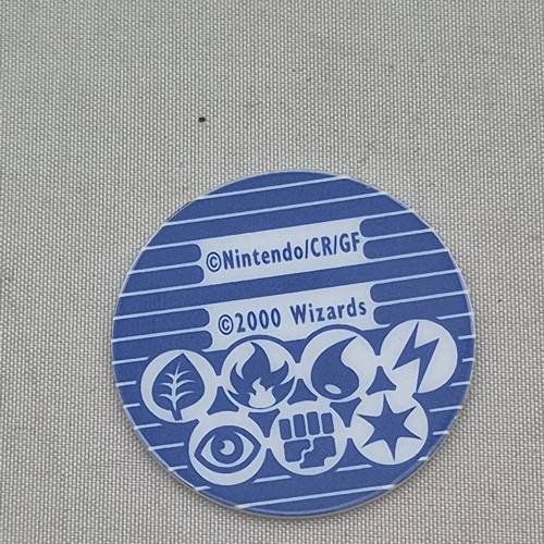 Pokemon Meowth Coin TCG Coin 2000 Holo Wizards Of The Coast WOTC Holographic  - Bild 4 von 4