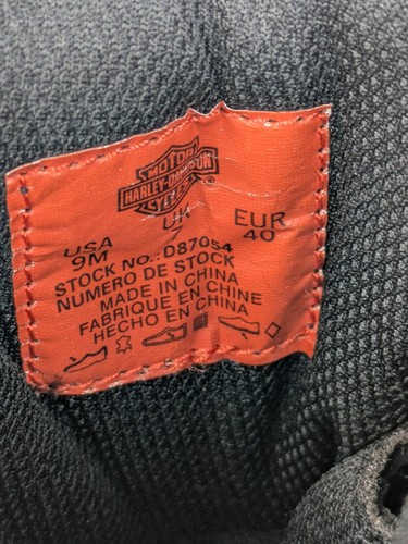 Harley Davidson Black Women's Riding Boots D87054 Size 9 M - Picture 7 of 14