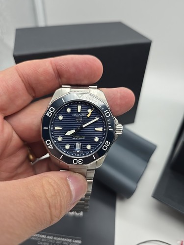 TAG HEUER AQUARACER CALIBRE 5 AUTO 43MM SS HERREN UHR WBP201B.BA0632 - Bild 14 von 16