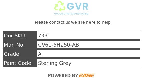 FORD Kuga DM2 MKII 2012-2014 Catalytic Converter CV61-5H250-AB - Picture 9 of 14