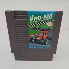 R.C. Pro-Am (Nintendo Entertainment System, 1988) NES. Tested. Good Condition!