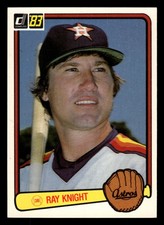 1983 Donruss # #522 Ray Knight HIGH GRADE BEAUTY!