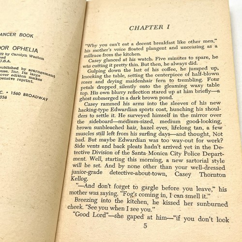 Poor Poor Ophelia - Paperback Book by Carolyn Weston - 1972 Lancer Books - Picture 9 of 10